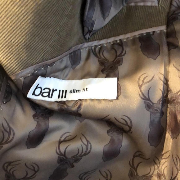 Tan Corduroy Blazer with Silk lining - Picture 3 of 3